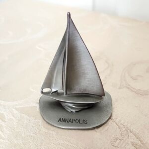 Rawoliffe pewter 1984 "Annapolis" sailboat The Pewter Chalice nautical
